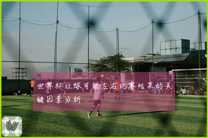 世界杯让球可能左右比赛结果的关键因素分析
